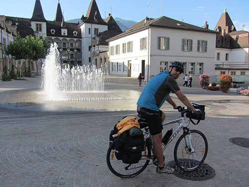 İsviçre Bisiklet Turu 6. Gün Leuk - Villeneuve